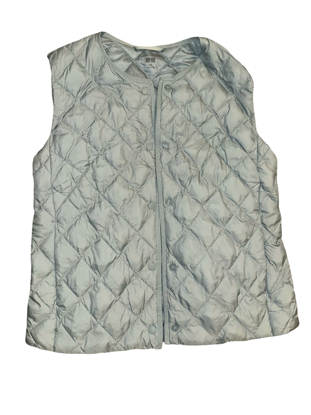UNIQLO Warm Padded Vest Women's XXS Puff Tech Quilted Packable